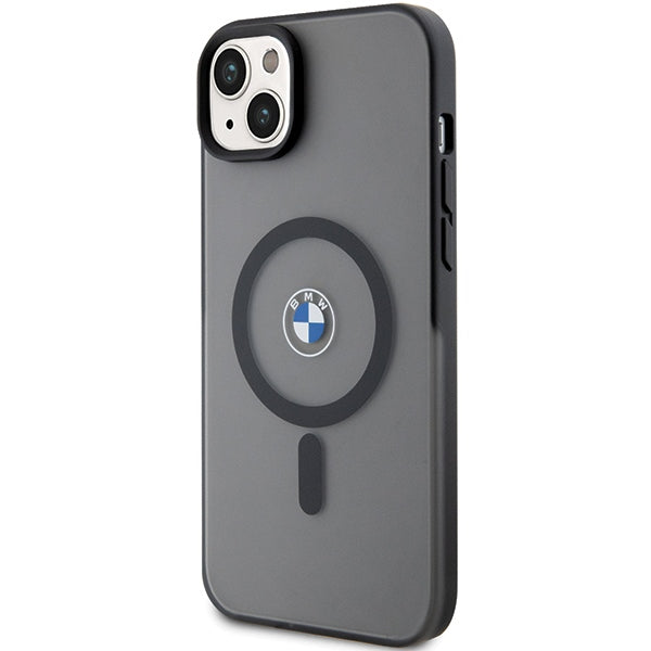 BMW Signature MagSafe Case for iPhone 14 Plus/15 Plus - Black