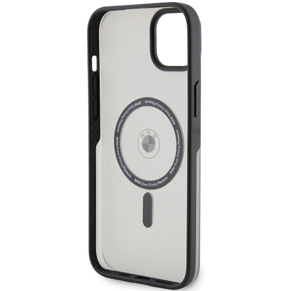 BMW Signature MagSafe Case for iPhone 14 Plus/15 Plus - Black