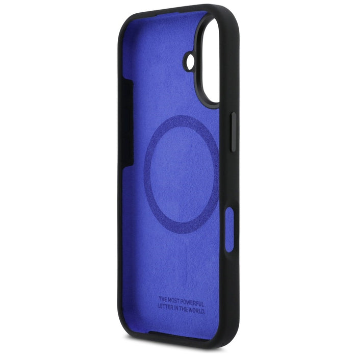 BMW M Silicon Vertical Logo MagSafe Case for iPhone 17 - Black