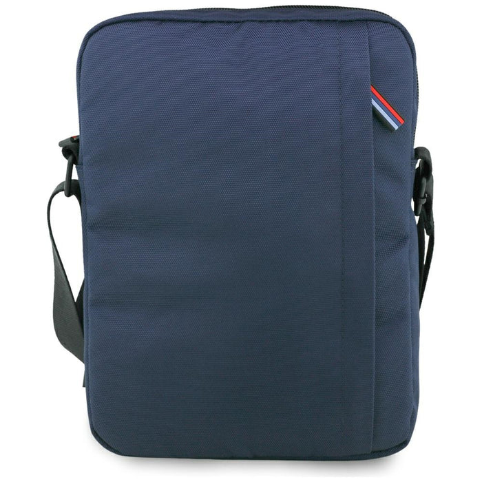 BMW Nylon Pockets &amp; Metal Logo 10" Tablet Bag - Navy Blue