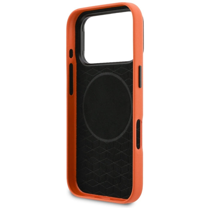 BMW M Metal Logo MagSafe Case for iPhone 17 Pro - Orange