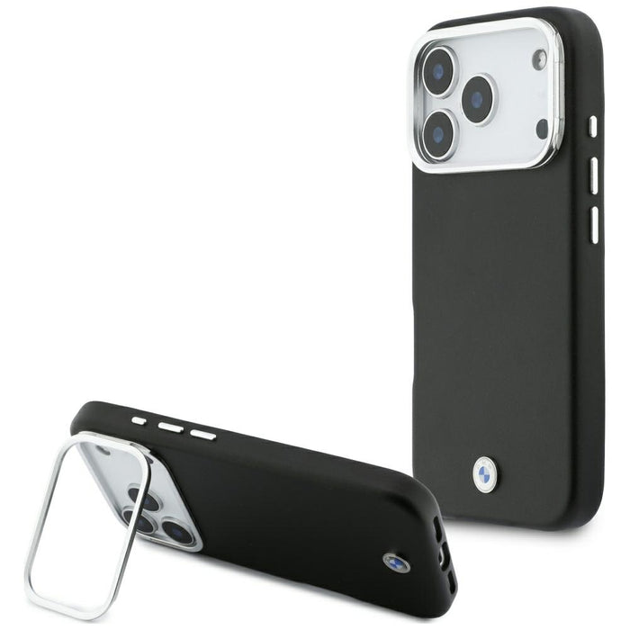 BMW M Sign Metal Logo MagSafe Case for iPhone 17 Pro - Black