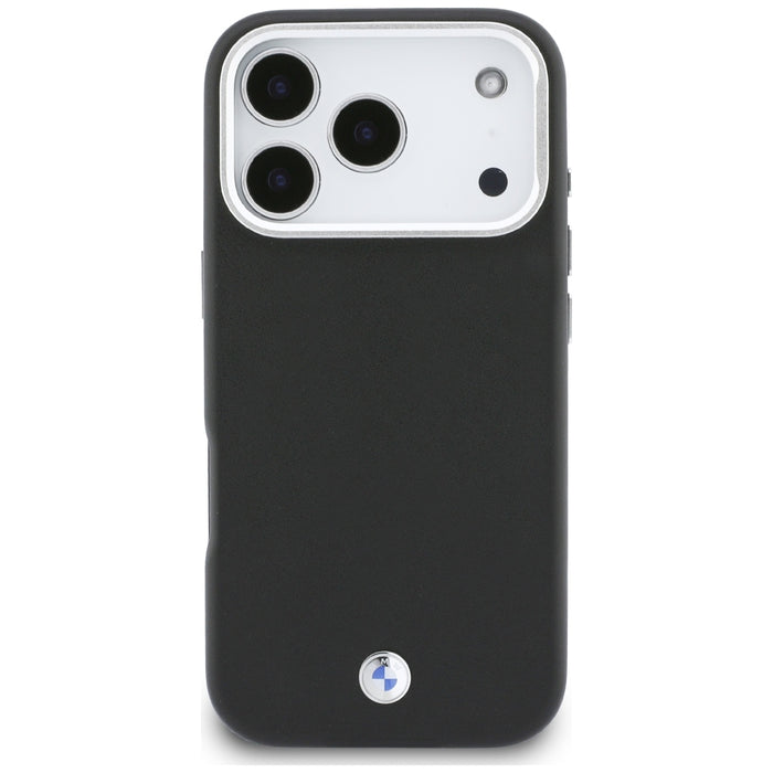 BMW M Sign Metal Logo MagSafe Case for iPhone 17 Pro - Black