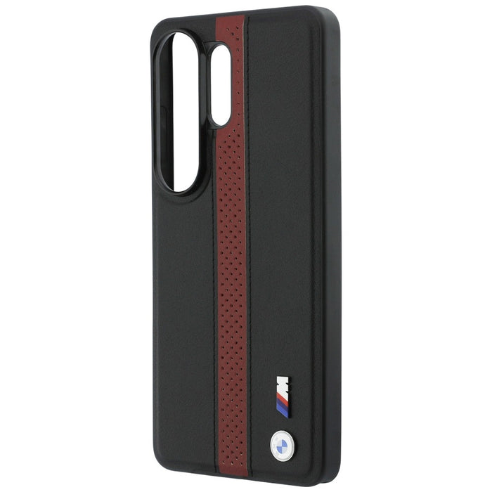 BMW Perforated Stripe Logo MagSafe Case for Samsung Galaxy S26 Ultra - Red
