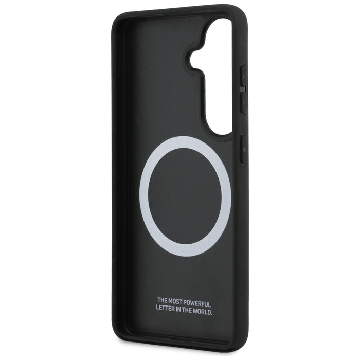 BMW M Kevlar Logo MagSafe Case for Samsung Galaxy S26 - Black