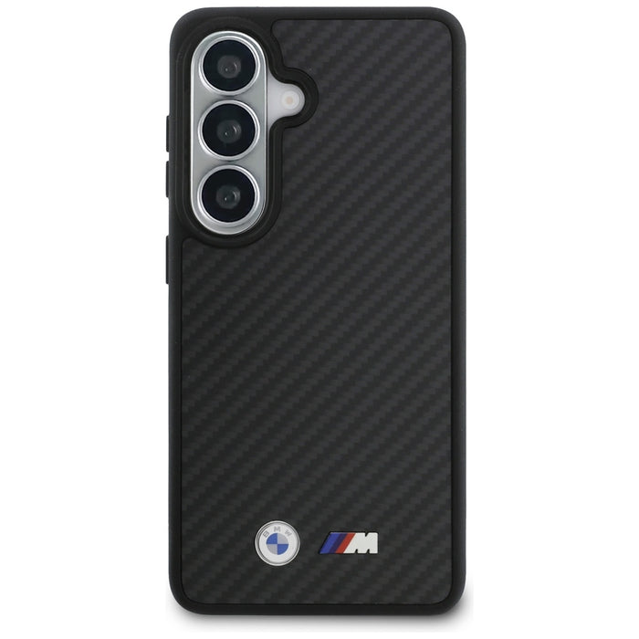 BMW M Kevlar Logo MagSafe Case for Samsung Galaxy S26 - Black
