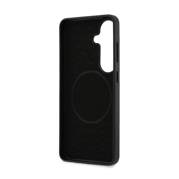 BMW M Metal Logo MagSafe Case for Samsung Galaxy S26 - Black