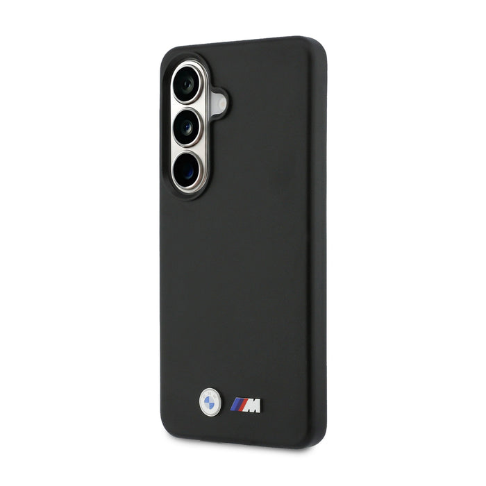BMW M Metal Logo MagSafe Case for Samsung Galaxy S26+ - Black