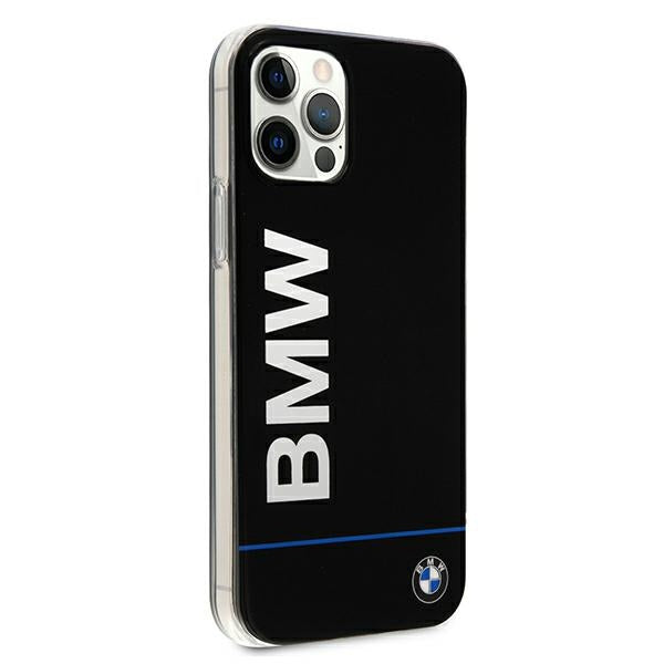 BMW Hardcase Signature Printed Logo Case for iPhone 12 / 12 Pro - Black