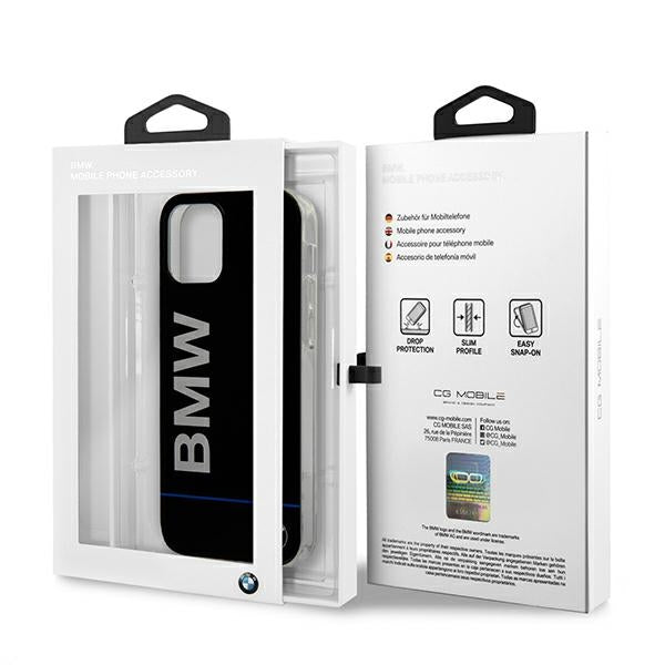 BMW Hardcase Signature Printed Logo Case for iPhone 12 / 12 Pro - Black