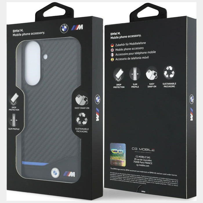BMW M Carbon Case for Samsung Galaxy A57 5G - Black