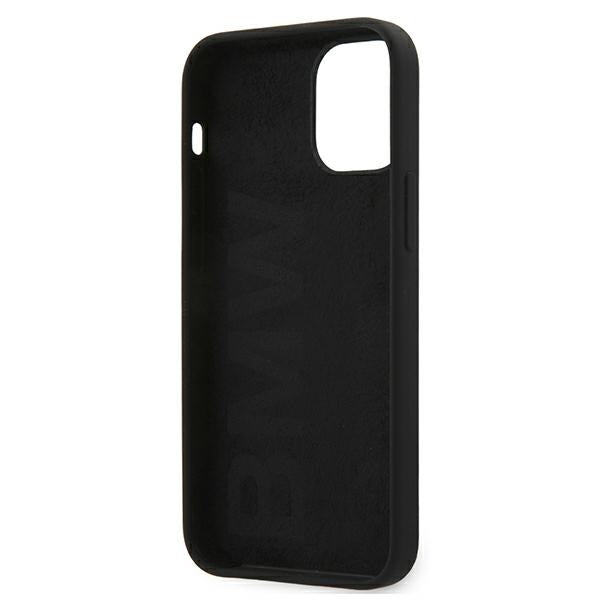 BMW Silicone Signature Case for iPhone 12 mini - Black