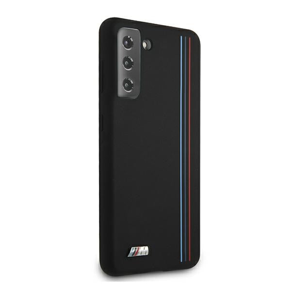 BMW Silicone Stripes M Collection Case for Samsung Galaxy S21+ - Black