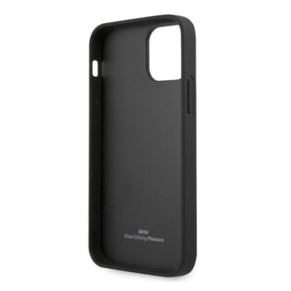 BMW Leather Perforate Case for iPhone 12 / iPhone 12 Pro - Black