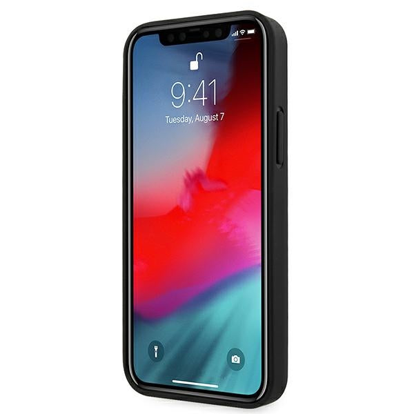 BMW Leather Deboss case for iPhone 12 mini - black