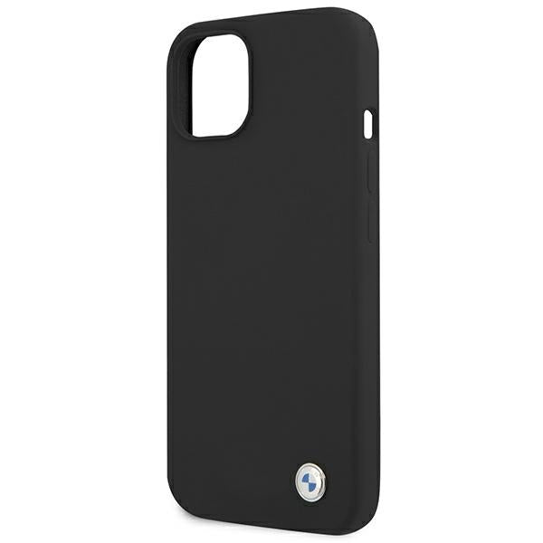 BMW Silicone Signature Case for iPhone 13 - Black