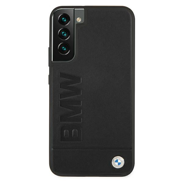 BMW Signature Logo Imprint Case for Samsung Galaxy S22+ - Black