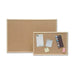Board Q-Connect Cork Brown (60 x 40 cm) - Декорация и Осветление<<<Дом Градина<<<BigBuy&&&Други артикули за