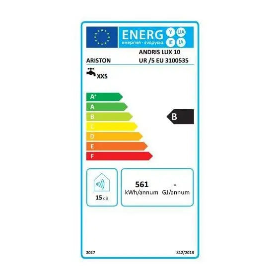 Boiler ARISTON ANDRIS LUX 10 UR /5 EU UNDER SINK - Под мивка<<<Бойлери<<<Климатизация/Отопление<<<TechnoMix