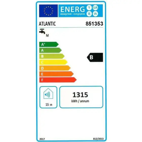 Boiler ATLANTIC Genius Steatite Wi-Fi 100 liters 851353 - Вертикални<<<Бойлери<<<Климатизация/Отопление<<<TechnoMix