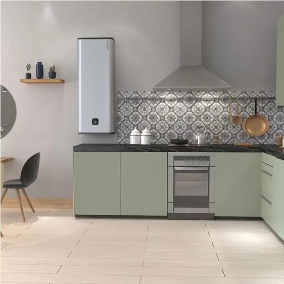 Boiler ATLANTIC Vertigo Steatite Wi-Fi 100 gray 851338 - Мултипозиционни<<<Бойлери<<<Климатизация/Отопление<<<TechnoMix
