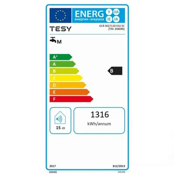 Boiler TESY Boiler TESY BelliSlimo Lite Dry GCR 50 27 12D E32 EC