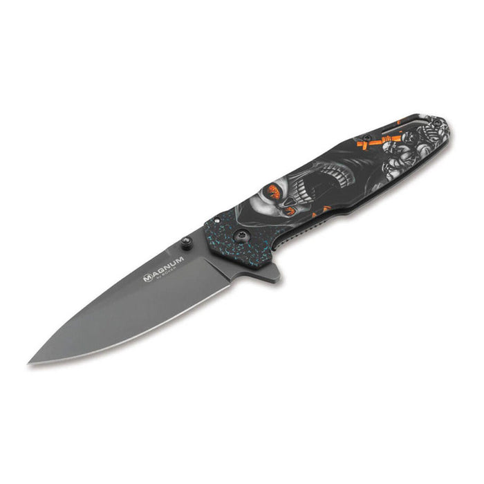BOKER MAGNUM SCREAMING SKULL POCKET KNIFE