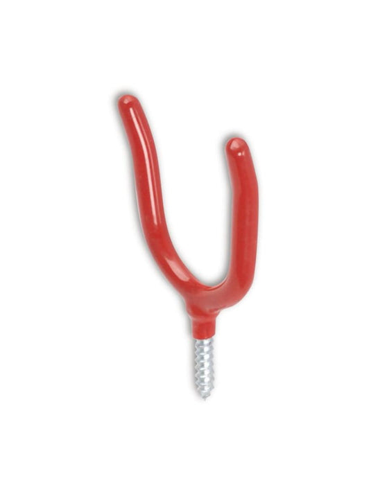 GARAGE HOOK WITH SCREW U-SHAPED 6CM