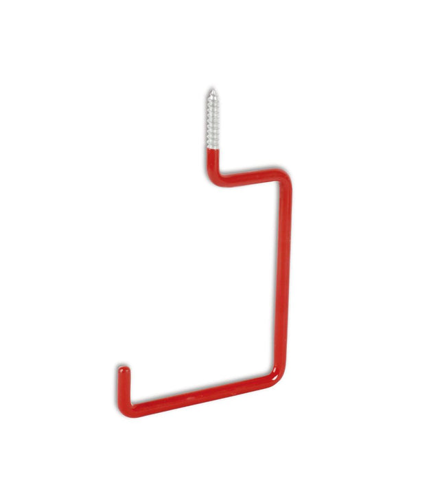 GARAGE HOOK WITH SCREW G-SHAPED 11.5CM