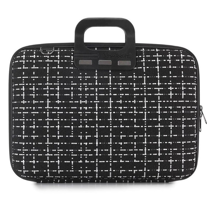 Bombata 15.6-16" Tweed Laptop Bag - Black E00850-4