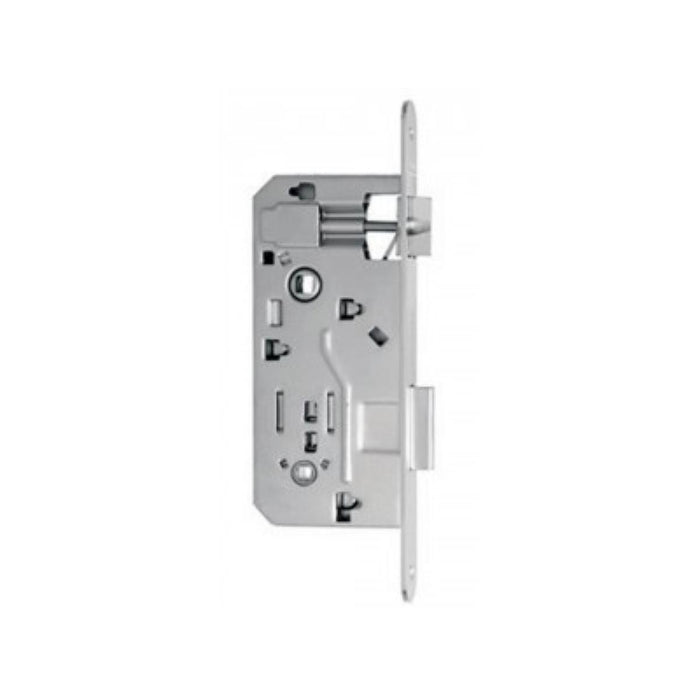 LOCK PLAIN R90 40MM BRASS DIN