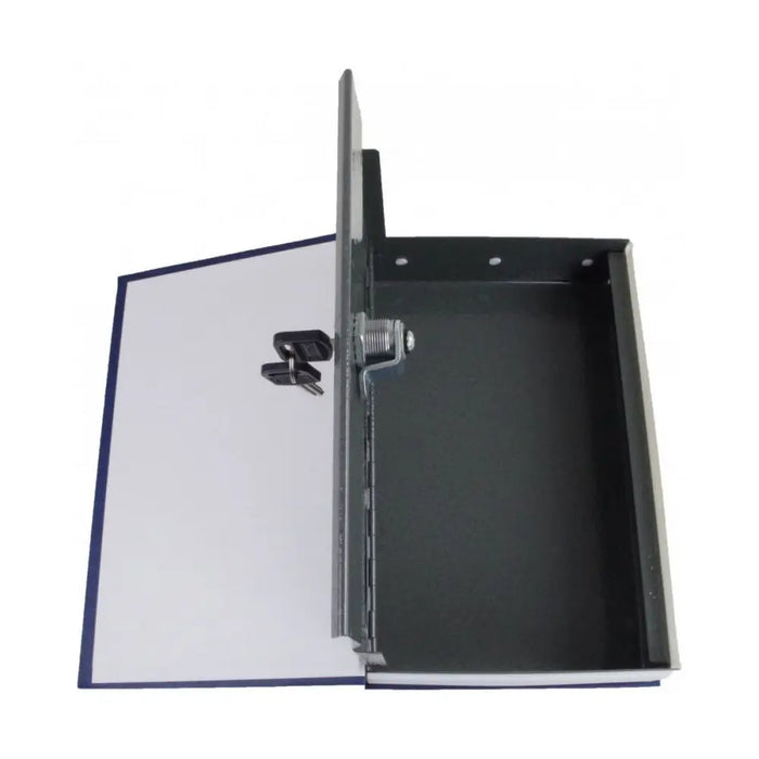 Book-shaped safe Bensontools 24 x 15,5 x 5,5 cm Black Steel - Сигурност Удома<<<Дом Градина<<<BigBuy&&&Системи за