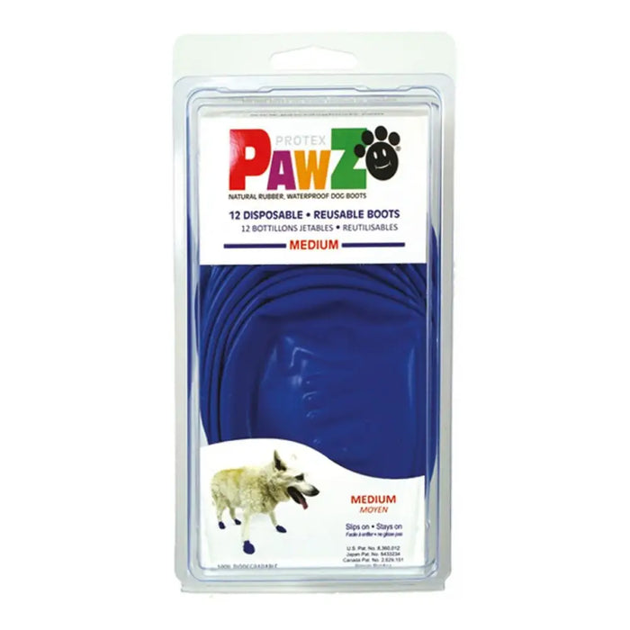 Boots Pawz Dog 12 Units Blue Size M - Домашни Животни<<<Дом Градина<<<BigBuy
