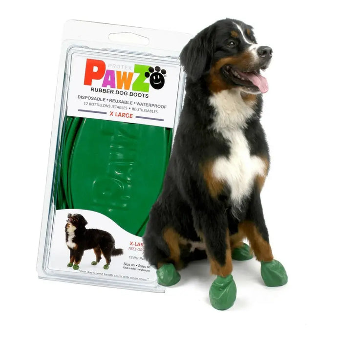 Boots Pawz Dog 12 Units Size XL Green - Домашни Животни<<<Дом Градина<<<BigBuy