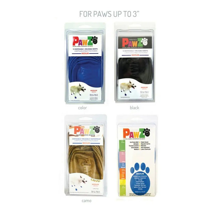 Boots Pawz Dog 12 Units Size XL Green - Домашни Животни<<<Дом Градина<<<BigBuy
