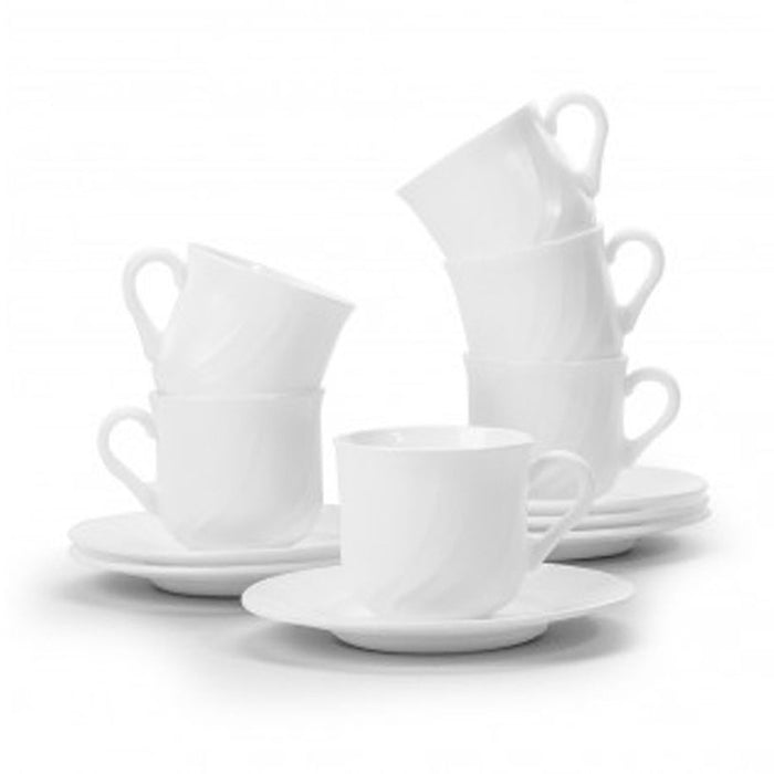 EBRO TEA / COFFEE SET 235 ML 12 PIECES BORMIOLI ROCCO