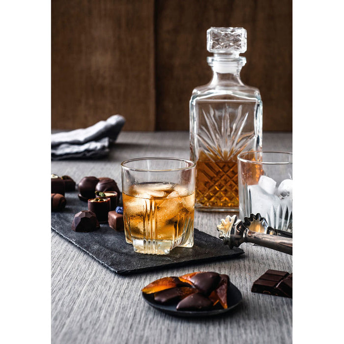SELECTA BORMIOLI ROCCO WHISKEY SET WITH DECK