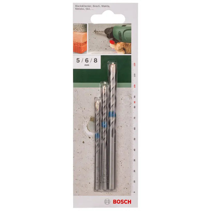 BOSCH CONCRETE DRILL SET 3 PIECES - Комплекти свредла<<<Консумативи за електроинструменти<<<Инструменти и