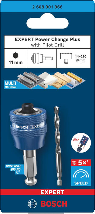 PC PLUS ADAPTER AND HSS DRILL BOSCH EXP