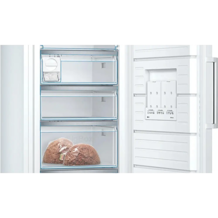 Bosch GSN54AWDV SER6 FS upright freezer NoFrost D 176/70/65cm 328l 38dB(C) IC 5 drawers (1 BigBox) 2 shelfs IceTwister
