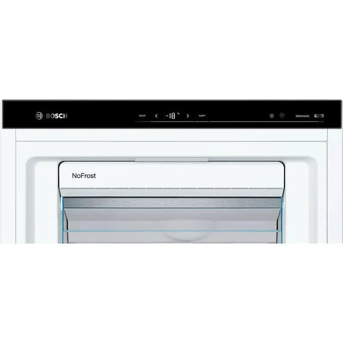 Bosch GSN58AWEV SER6 FS upright freezer NoFrost D 191/70/65cm 366l 39dB(C) IC 5 drawers (1 BigBox) 3 shelfs handle