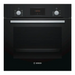 Bosch HBF153BB0 SER2 3D HotAir EcoClean Direct 66 l LED display with sinking buttons Energy efficiency A Black
