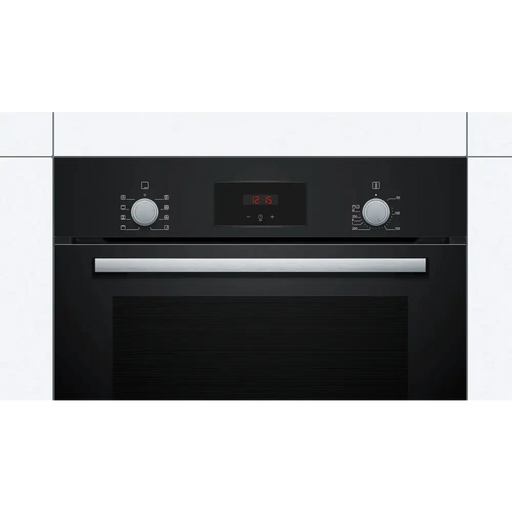 Bosch HBF153BB0 SER2 3D HotAir EcoClean Direct 66 l LED display with sinking buttons Energy efficiency A Black