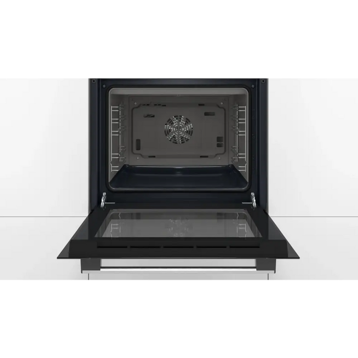 Bosch HBF153BB0 SER2 3D HotAir EcoClean Direct 66 l LED display with sinking buttons Energy efficiency A Black