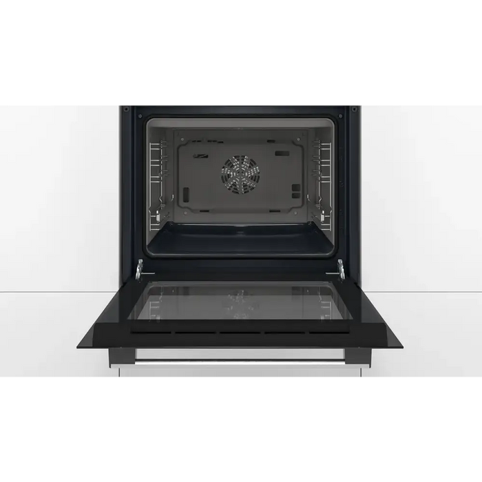 Bosch HBF153EB0 SER2 3D HotAir EcoClean Direct 66 l Telescopic guides on 1 level LED display with sinking buttons