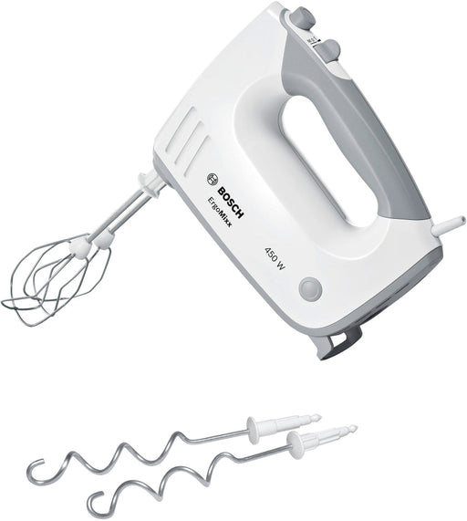 Bosch MFQ36400 Hand mixer 450 W 5 speed settings additional pulse/turbo setting white/grey - Кухненски уреди<<<BOSCH