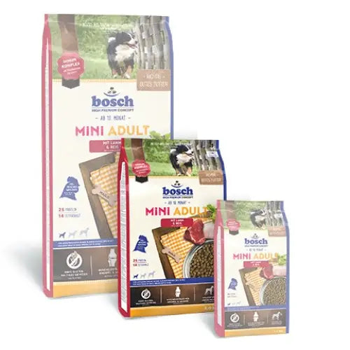 Bosch MINI ADULT WITH LAMB & RICE - Dry foodDLP-KAS<<<For the dogDLP<<<ActionPL&&&Dry foodDLP-KAS<<<For