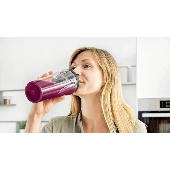 Bosch MMB2111M Blender VitaPower Series 2 0,6 L 450 W ToGo bottle from Tritan Stainless steel - Кухненски уреди<<<BOSCH
