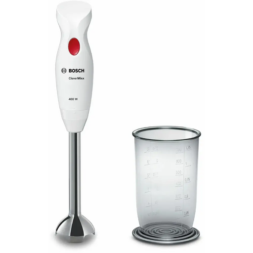 Bosch MSM24100 blender Immersion blender 400 W Stainless steel White - Mixers / blendersAGD-MIB<<<Home Appliance