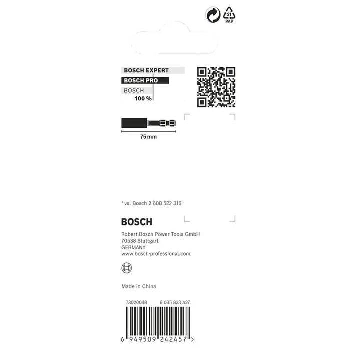 BOSCH PRO STANDART IMPACT MAGNETIC BIT HOLDER - Битове и накрайници<<<Консумативи за електроинструменти<<<Инструменти и